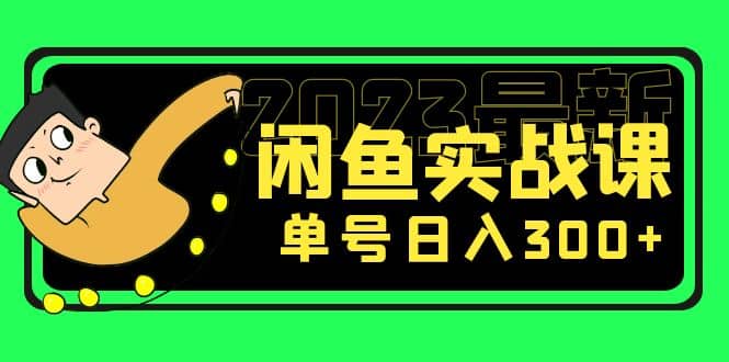 花599买的闲鱼项目：2023最新闲鱼实战课（7节课）插图