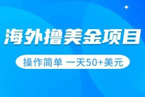 撸美金项目 无门槛  操作简单 小白一天50 美刀