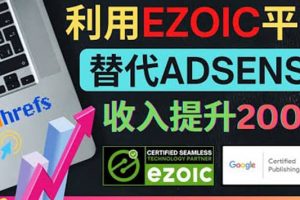 利用Ezoic优化网站广告：把自己的Adsense广告收入提升80%到200%