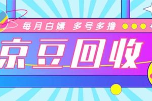 最新京东代挂京豆回收项目，单号每月白嫖几十 多号多撸【代挂脚本 教程】