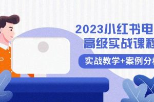 2023小红书-电商高级实战课程，实战教学 案例分析（38节课）